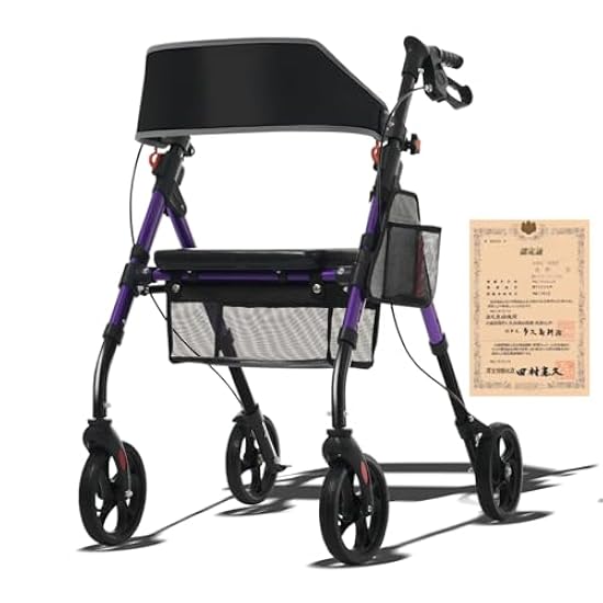シルバーカー 座れる 超軽量 【医療介護推薦】 おしゃれ 歩行器