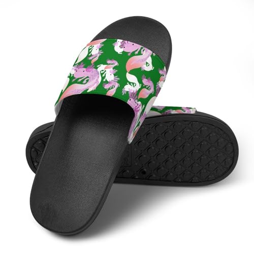 Non-Slip Bathroom Cute Cow Craphic Slippers Soft Shower Shoes Comfy Shower Slides Sandals for Swimming Beach Indoor Outdoor Dorm Home Unisex Womens Mens
