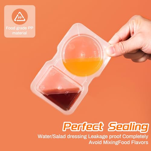 24 Pcs reusable snack containers with Lids, snack containers for kids adults10 Forks, snack pack containers - Lightweight and Stackable, Microwaveable/refrigerator safe