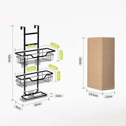 La mejor comparación de Estante colgante ajustable para regadera Top cinco. 6 Imagen adicional