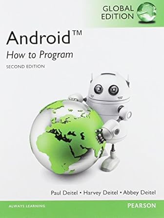 Android: How to Program: Deitel, Harvey M.: 9780273793397: Books ...
