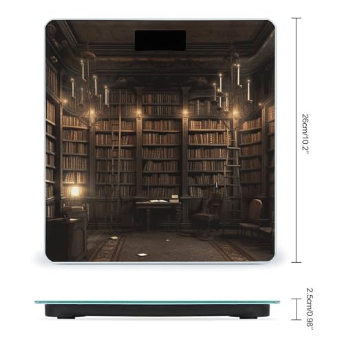 Báscula digital de baño Book Room Mysterious Library miniatura 2