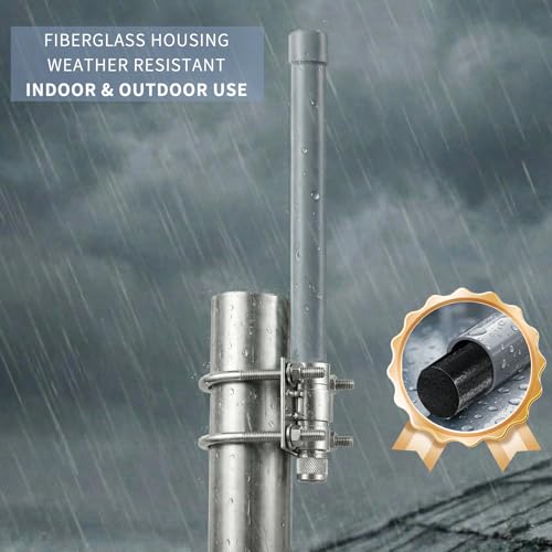 Outdoor 7dBi Antenna, 2400-2500MHz Fiberglass Antenna N-Type Male Connector for Boosts Performance of 4G/5G Routers, Hotspot Network Devices PC Security IP Camera Interne (VSWR≤2.0) by Anparfaite - Used condition - Image 4