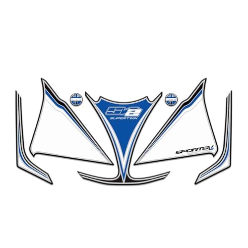 Autocollant Gel 3D Suzuki SV650 SV1000 2003-2013 Protection Tête de Carénage Moto