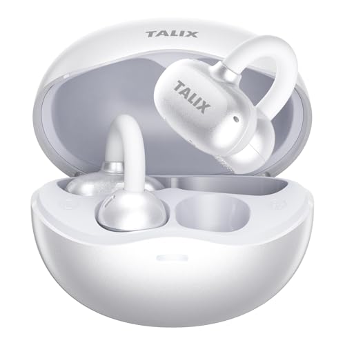 TALIX Ultra Open Ear Earbuds X6, Clip-On Headphone with...