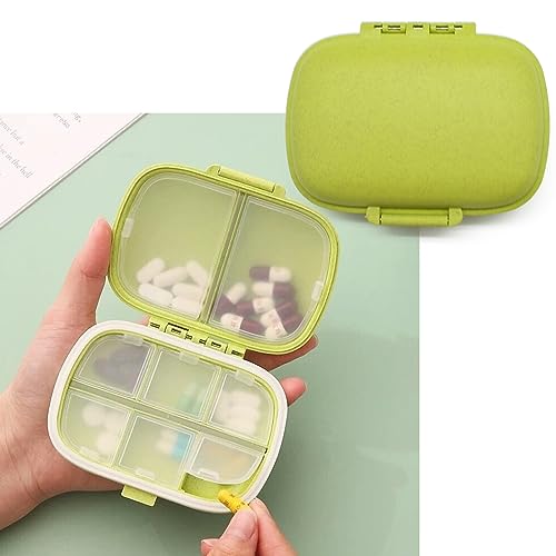 2 Pezzi Organizer per Pillole da Viaggio, Porta