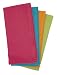 Aunt Martha's Bright Collection Dinner Napkins, Set of 4, Fuchsia, Orange, Lime And Turquoise