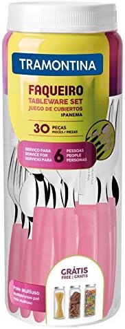 Cubiertos 30 Piezas Acero Inoxidable Polipropileno miniatura 5