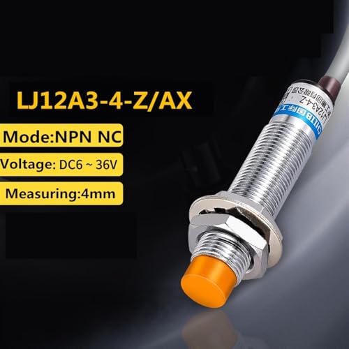 Détecteur de proximité inductif LJ12A3 boîtier robuste étanche DC 6-36V - 3