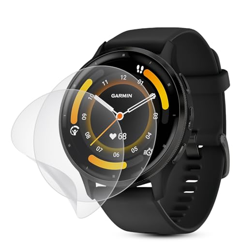�y2 �� �A���`�O���A �z JACRON �t�B���� �p�� GARMIN Venu 3 �t�B���� �_�炩��TPU�� �����x �ڂɗD���� ��p ���˖h�~ �X�}�[�g�E�H�b�` �p Venu3 �w��h�~ �C�A���X �L�Y�C�� �S�ʕی�