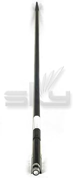 SKY 1/2 Violin Bow Satin Carbon Fiber Round Stick Mongolian Horsehair Silver Wrap with Double Eye Fully-Line Abalone Inlay