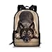 Produktbild Drucken Schäferhund, Haustier, Starren Schultasche,Grundschule Schultasche, Mittelschule Schultasche, Jugend Laptop Rucksack