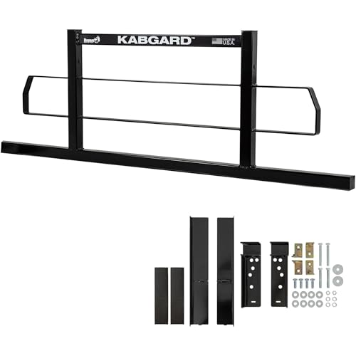Image of 71 inch Kabgard Heavy-Duty Steel Pickup Truck Headache Rack and 21 inch Truck Toolbox Mounting Brackets, Made in The USA, Cab Rack for Trucks