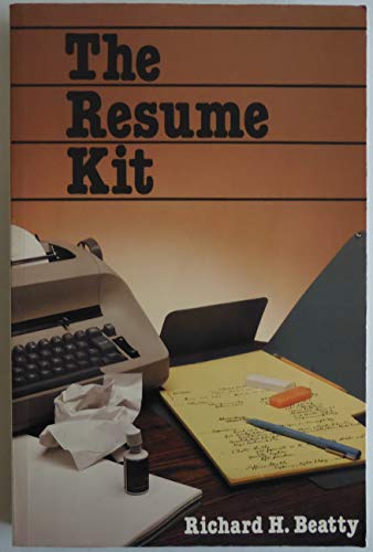 The Resume Kit 0471881481 Book Cover