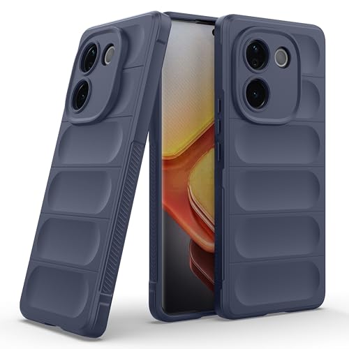 Image of Zapcase Back Case Cover for Poco M7 Pro 5G | Compatible for Poco M7 Pro 5G Back Cover | Liquid Silicon Magic Case with Camera Protection | Sapphire