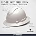 Pyramex Ridgeline Full Brim Hard Hat 4 Point Ratchet White