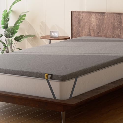 Image of Frido Ultimate Mattress Topper with Standard Cover for Queen Bed | Queen Size Bed Topper 78 inchx60 inch | 2 inch Padding | Mattress Topper for Back Pain & Neck Pain | Soft & Supportive | 10x Sleep Comfort