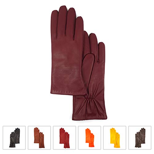 MGGMOKAY Nappa Lambskin Leather Gloves
