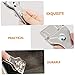 LOEFLIFA Non-Scratch Glass Cleaning Scraper Set Ceramic Hob Tool with Sturdy Blades for Efficient Removal of Stickers Paint and Residue from Various Surfaces