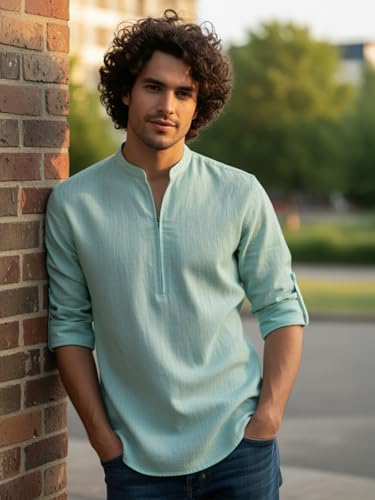 Image of Vida Loca Short Kurta for Men and Boys. (VFLX100)