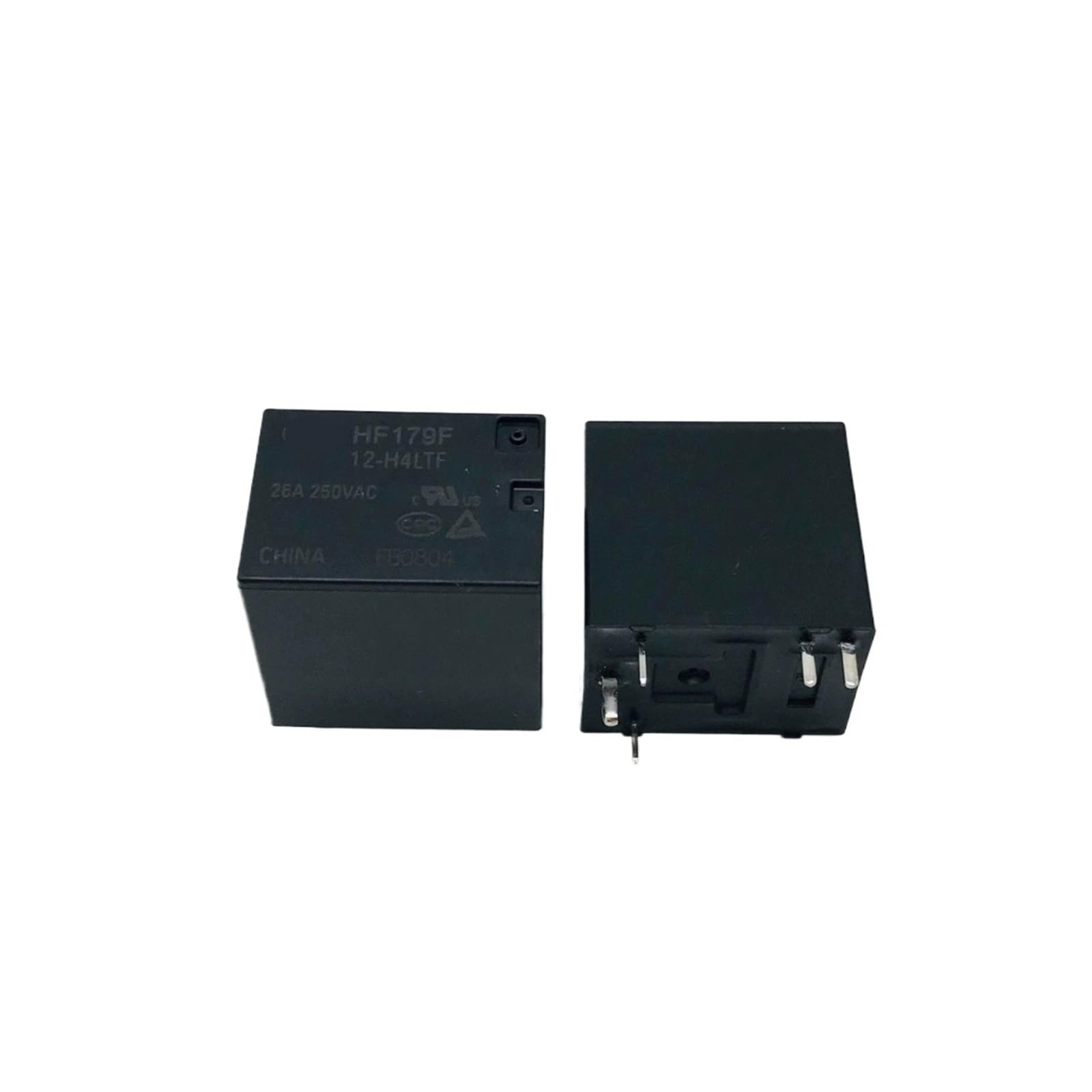 Relé HF179F-12-H4LTF 12VDC de 5 pines y 26A alta potencia