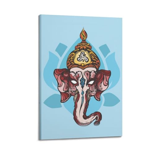 Ganesh hindou poster moderne CMHONLY pour mur sans relief
