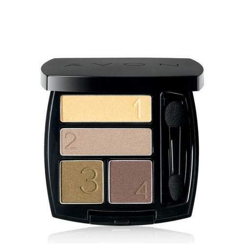 Avon True Color Eyeshadow Quad - Gilded Metallics