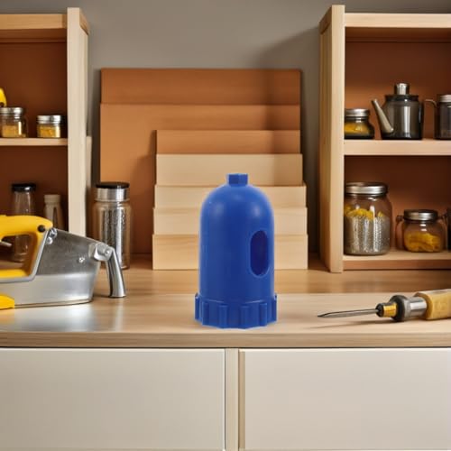 Protector para botella de gas azul para evitar daños en válvulas 6