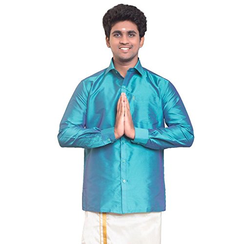 Image of THANGAMAGAN Men's Regular Fit Shirt