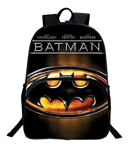 Batman Mochila Casual Deportes Impreso Impermeable for