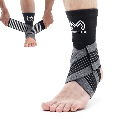 Cavigliera Ortopedica a Compressione – Supporto per Caviglia con Fascia Regolabile – Ideale per Distorsioni, Tendiniti, Recupero Sportivo e Attività Fisica