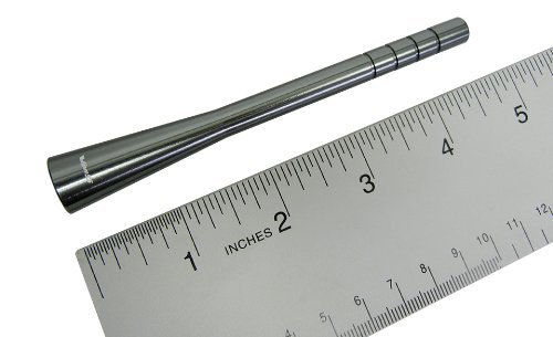 VMS RACING 117.5mm 4.65” inch GUNMETAL CNC Machined Billet Aluminum ANTENNA Compatible with Nissan 350Z Fairlady Z 240SX 180SX also called Gun Metal Dark Silver Gray Grey