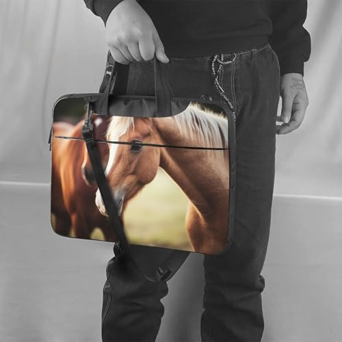 Bolsa para portátil con diseño de caballo 14 pulgadas miniatura 2
