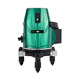 山真製鋸(Y'sGOD JAPAN)スーパーシューティンググリーンレーザー墨出し器 GV-06(本体+受光器)セットモデル GV-06-J(4方向大矩・4垂直・1水平ライン照射タイプ)