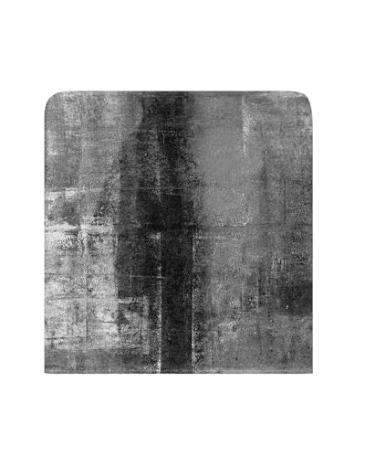 Shine-Home CHAIR BACK COVERS FOR DINING CHAIRS 6 Packs Black Grey Painted Dining Chair Back Cover, Decorative Kitchen Dinner Chair Seat Covers Washable Chair Slip Covers,Slipcovers Protect thumb #3