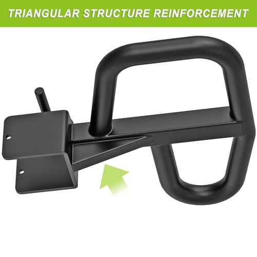 SELEWARE Multi Grip Dip Bar Attachment for 3" x 3" with 5/8" or 1" Hole Power Rack, Wide and Narrow Grip Handles Squat Rack Attachment for Strength Training, 500 lbs Capacity by SELEWARE - Image 5