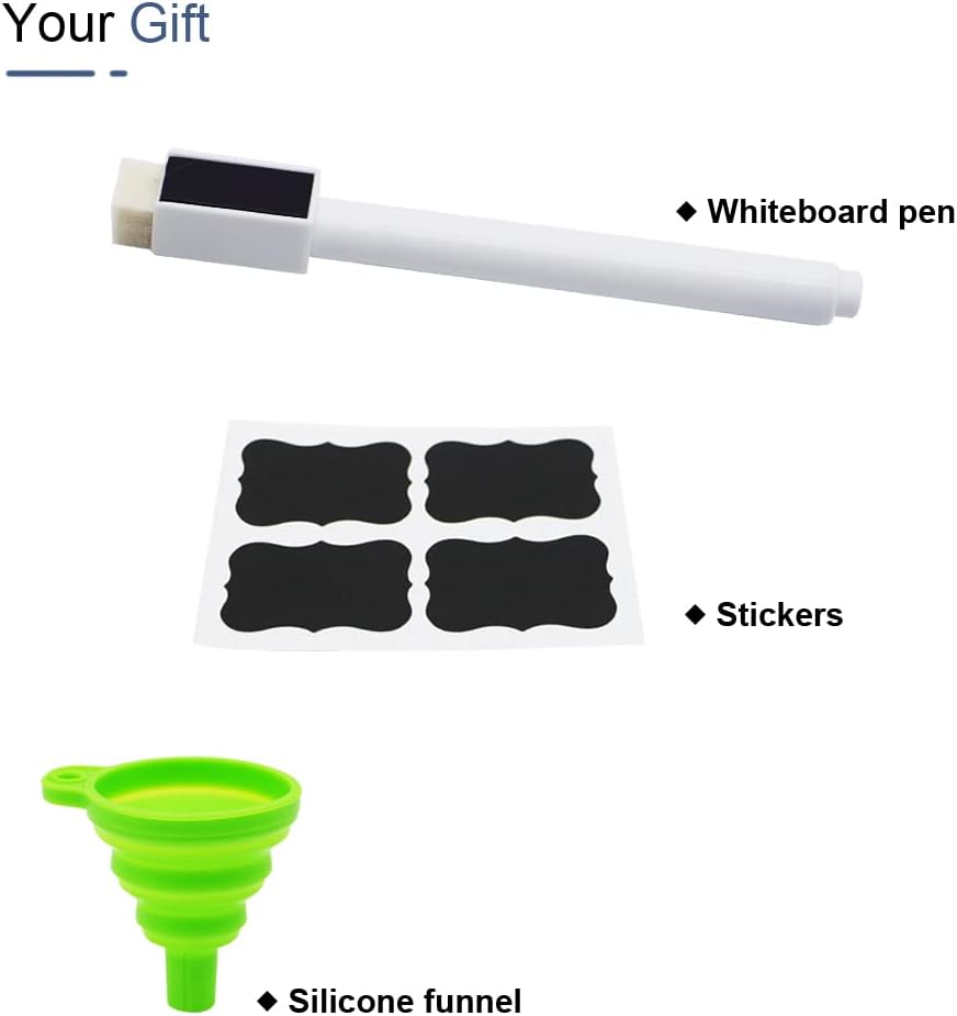 32oz Beer Bottle,Swing Top Glass Kombucha Bottles with Stoppers for Brewing, Beverages, Smoothies, Kefir, Beer, Soda, Juicing, Kombucha, Oil, Water, Milk, Vinegar(4 Pack) - Image 4