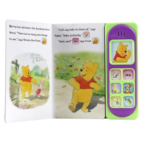 Disney Winnie the Pooh - Hello, Spring! 7-Button Sound Book - PI Kids - Image 3