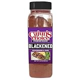 Blackened Seasoning 22 oz Food Service – Ideal for Grilling or Cooking Fish, Chicken, Pork, Steak, Vegetables, Burgers, Salmon, Soups & More - Great for Restaurant Kitchens – Adds Authentic Louisiana Flavor - By Cajun's Choice