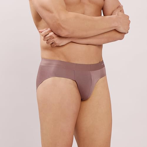 Image of Men's Ultra Soft Seamless Underwear M109 - Modal Spandex Comfort Brief, Quick Dry, Sweat Proof, Flexible Fit