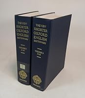 The New Shorter Oxford English Dictionary on Historical Principles: Volume 1: A B001KJICU0 Book Cover