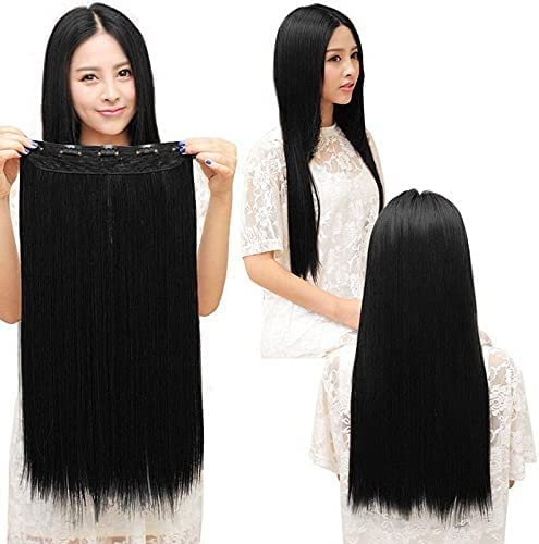 e estelle Full Head Long Straight and Body Wave Hair Extension, 4