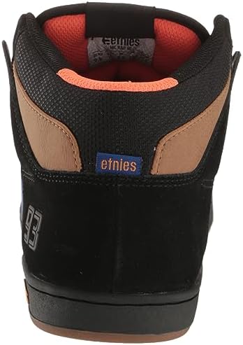Etnies Men's MC Rap Hi Top Skate Shoe, Black/Brown, 10.5 | Image 2