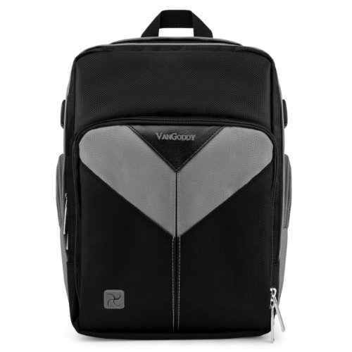 Camera Equipment Backpack Grey for Canon EOS RP, EOS R, Rebel SL1 SL2 SL3 T5 T6 T7 T5i T6i T6s, T7i, EOS-1D X, X Mark II