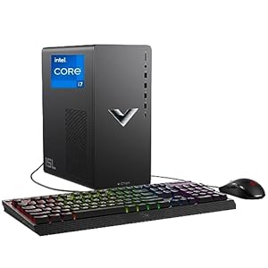 HP Victus 15L Gaming Desktop HyperX Bundle, 13th Generation Intel Core i7-13700F, 16 GB RAM, 512 GB SSD, NVIDIA GeForce RTX 4060 Graphics, Windows 11 Home, TG02-1050h (2023)