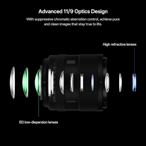 Image of VILTROX 75mm f /1.8 EVO XF-Mount Lens, AF 75mm F1.8 Large Aperture Autofocus APS-C Prime Lens Compatible with Fuji X-Mount Mirrorless Cameras X-A7 X-E3 X-H1 X-M1 X-PRO2 X-T2 X-T5 X-T50 X-S20 X-H2S