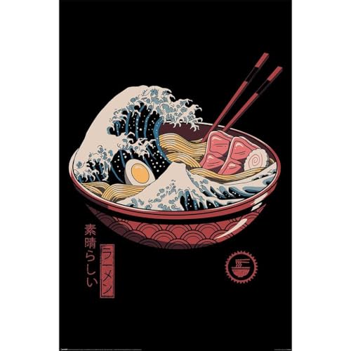 Pyramid International Vincent Trinidad - Great Ramen Wave - 61 x 92 cm - Poster