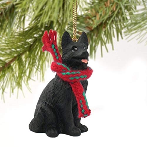 Conversation Concepts German Shepherd Black Original Ornament Black DTX08D