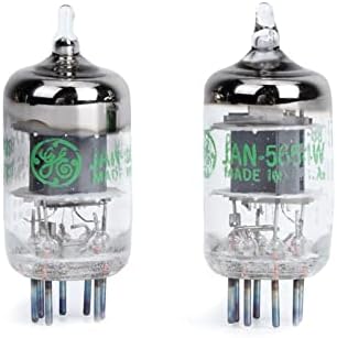 Fosi Audio 7-Pin 5654W Vacuum Tubes for Tube Amplifier Preamplifier- Replace 6AK5 6J1 6J2 6J1P EF95 Fully Matched Pairing Tubes 2PCS