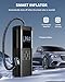 Tire Inflator Portable Air Compressor 150PSI Cordless Air Pump For Car Tires With Digital Pressure Gauge Auto Shut-Off Type C Charging And LED Light For Cars Motorcycles Bicycles Balls And More
